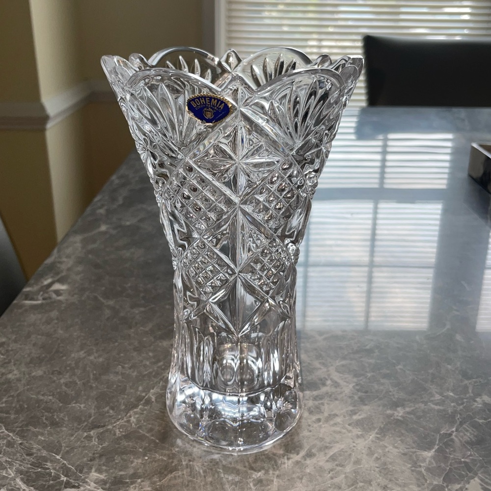 Crystal Flower Vase